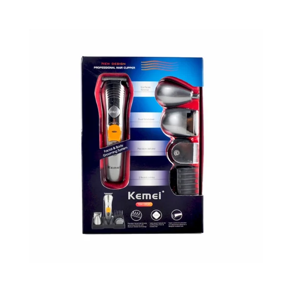 Tondeuse Cheveux Professionnelle 7en1 Sans Fil KEMEI KM-580A