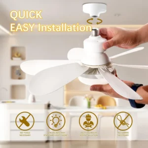 Ventilateur de plafond lumineux